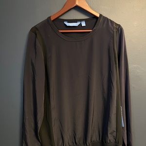 Simply Vera - Vera Wang navy blouse